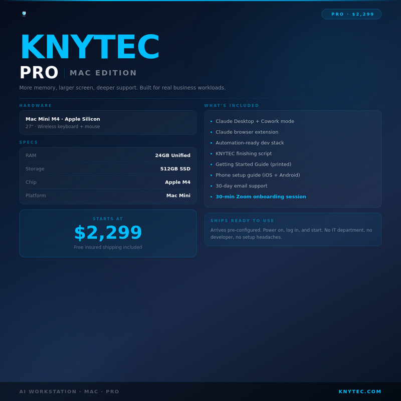 Knytec Pro — Mac Edition