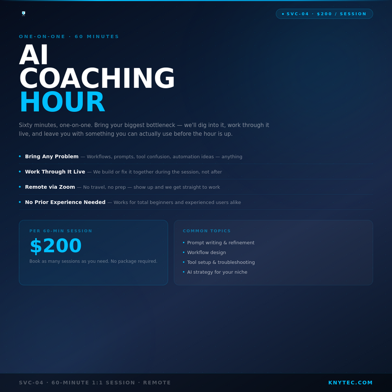 AI Coaching Hour